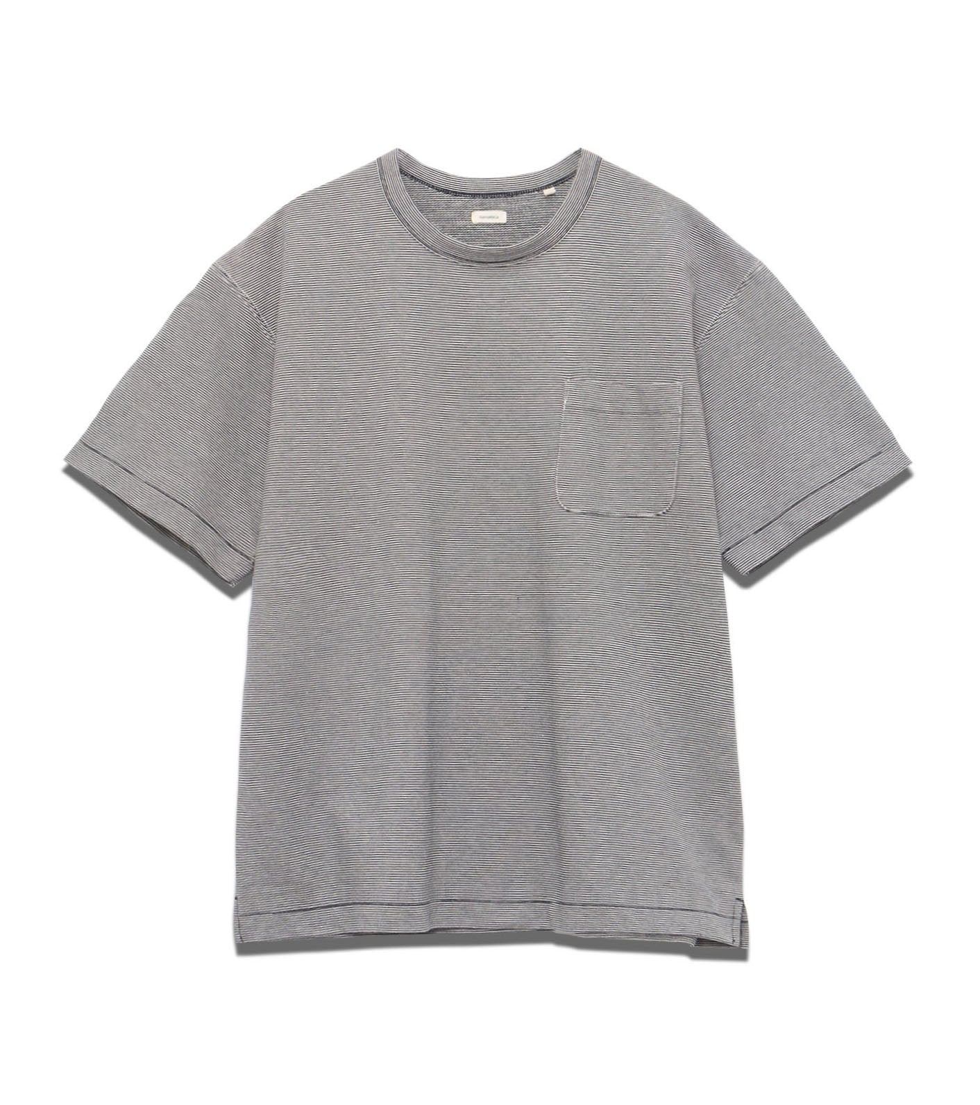 nanamica 25AW Micro Stripe Pocket Tee